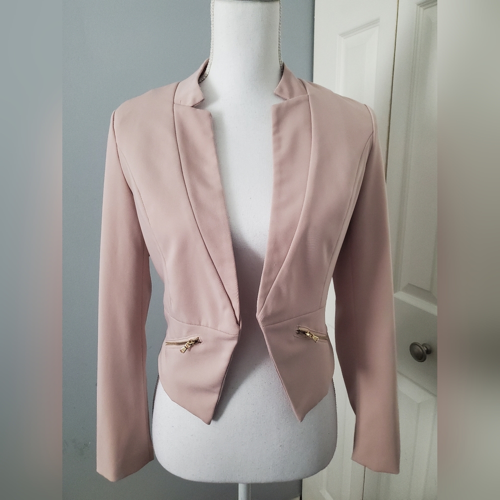 Pink blazer
